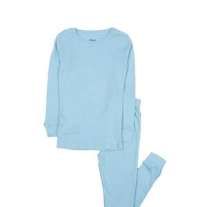 Leveret Light Blue Matching Family Pajama Set Size 10Y NWT Novelty Sleepwear
